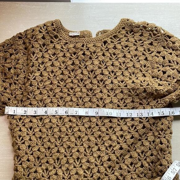 Vintage handmade OOAK crochet midi dress - Picture 5 of 7